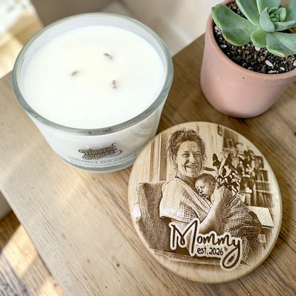 Happy 1st Mother's Day — Photo Candle