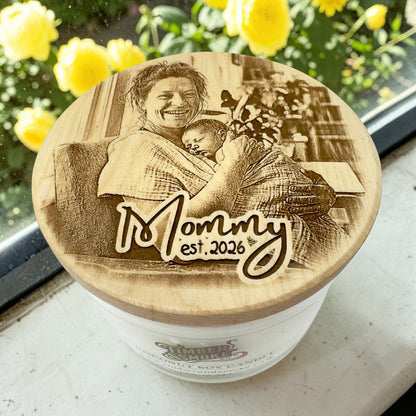 Happy 1st Mother's Day — Photo Candle