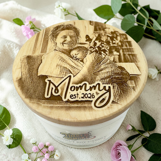 Happy 1st Mother's Day — Photo Candle