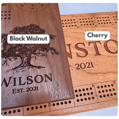 Personalized Cribbage Board
