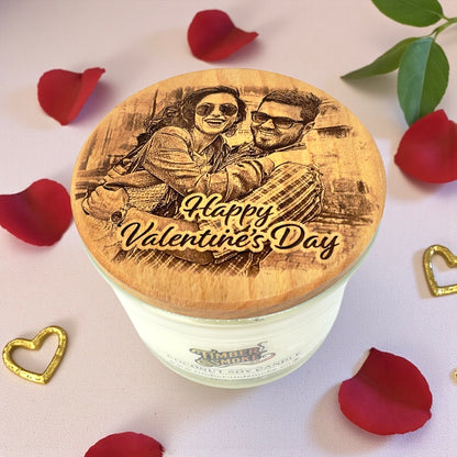 Valentines Candle