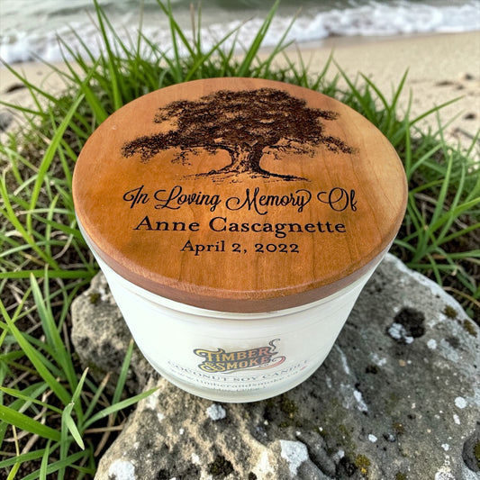 Memorial Candle - Her Roots