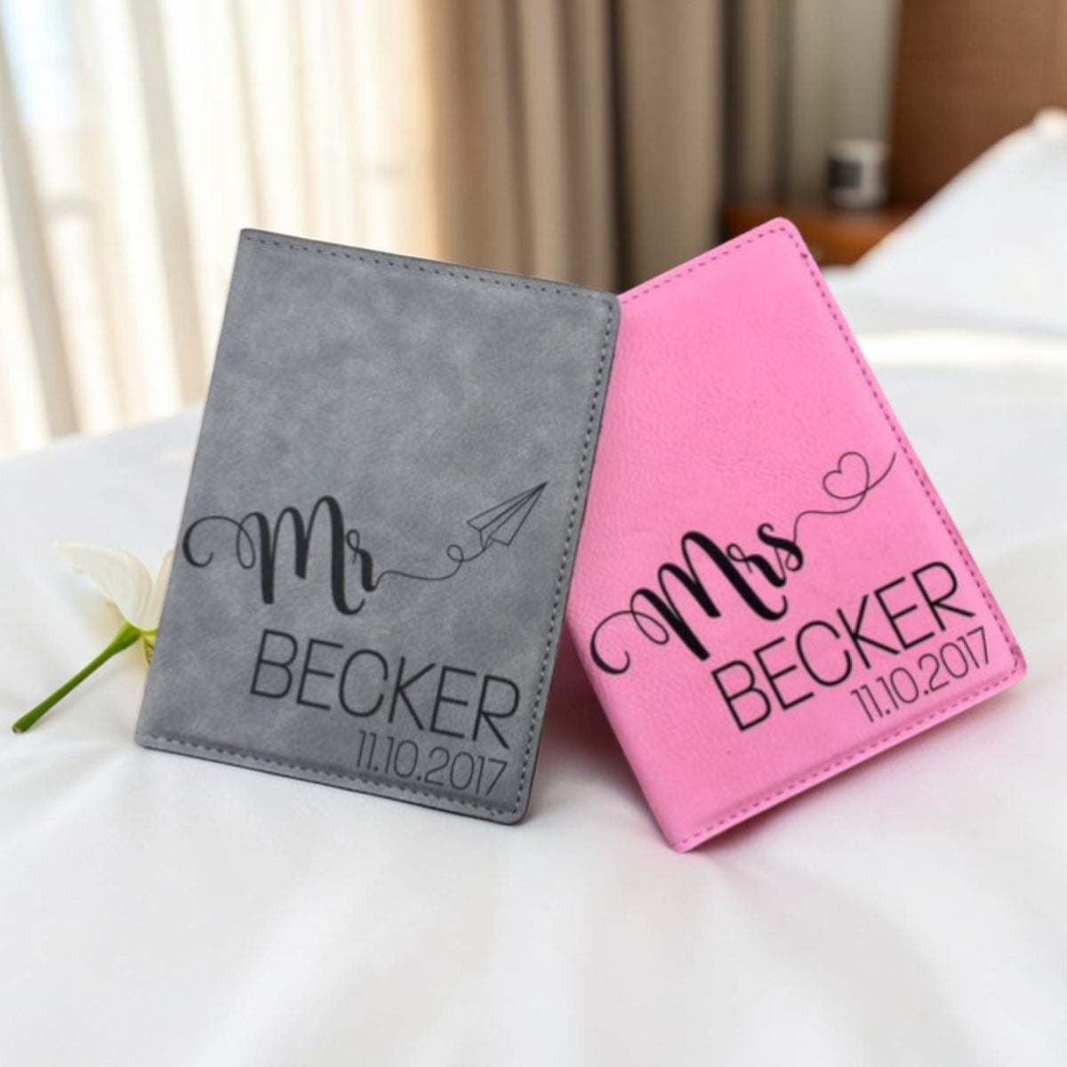 Personalized Passport Holders — Set of 2