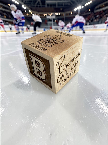 Hockey Baby Block