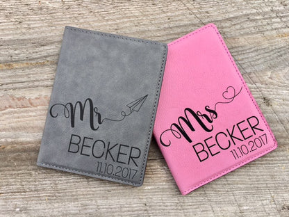Personalized Passport Holders — Set of 2