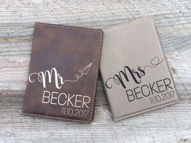 Personalized Passport Holders — Set of 2