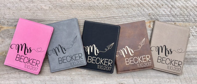 Personalized Passport Holders — Set of 2