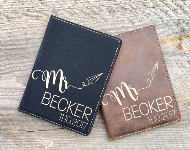 Personalized Passport Holders — Set of 2