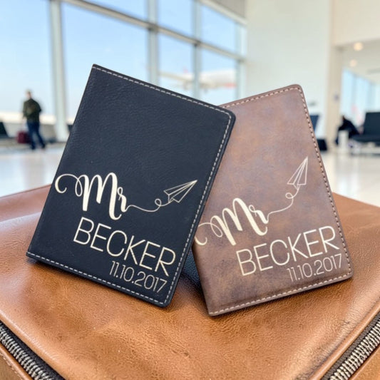 Personalized Passport Holders — Set of 2