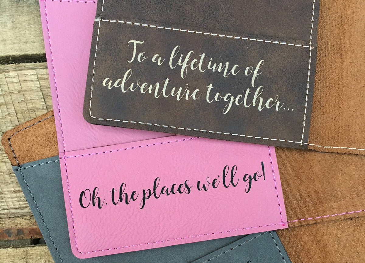 Personalized Passport Holders — Set of 2