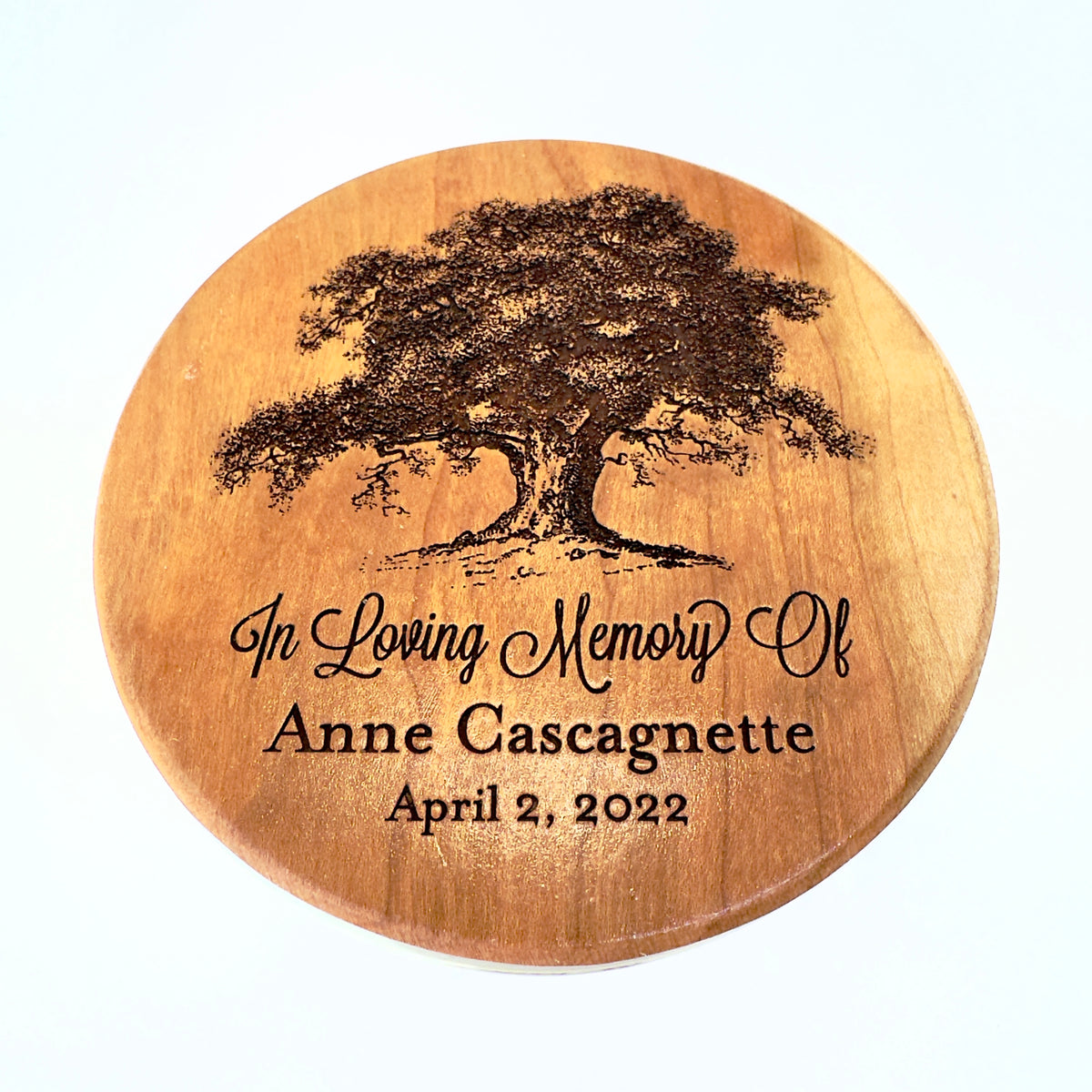 Memorial Candle - Her Roots