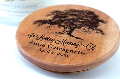 Memorial Candle - Her Roots