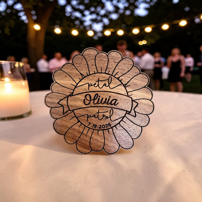 Petal Patrol — Flower Girl Badge