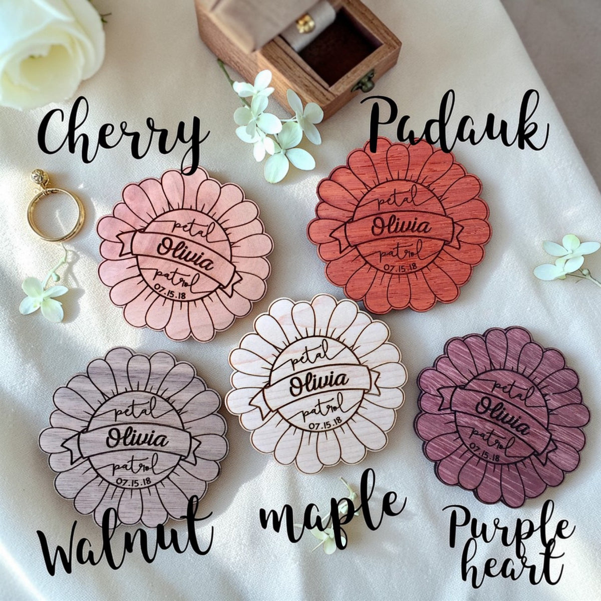 Petal Patrol — Flower Girl Badge