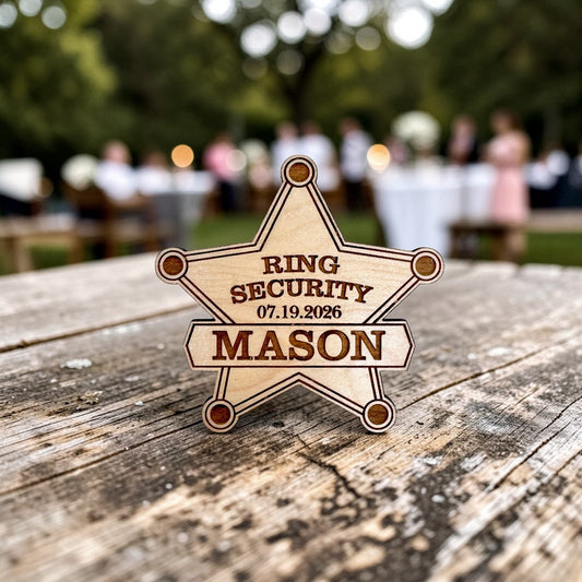 Ring Bearer Badge